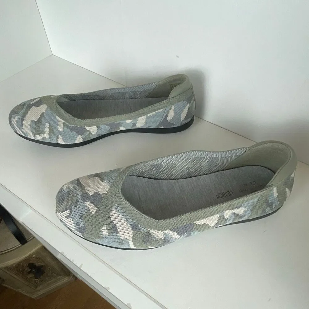 Clarks Carly Wish Ballet Flat Camouflage 6.5